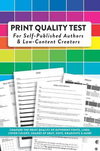 Print quality test - quality, for