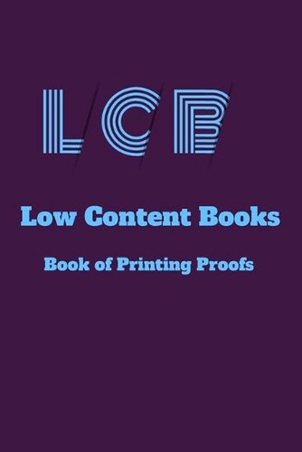 Lcb low content books - low, book